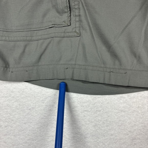 Duluth Trading Co Flex Dry On The Fly Men's Cargo Shorts 46 Gray Relaxed Fit - Picture 12 of 16